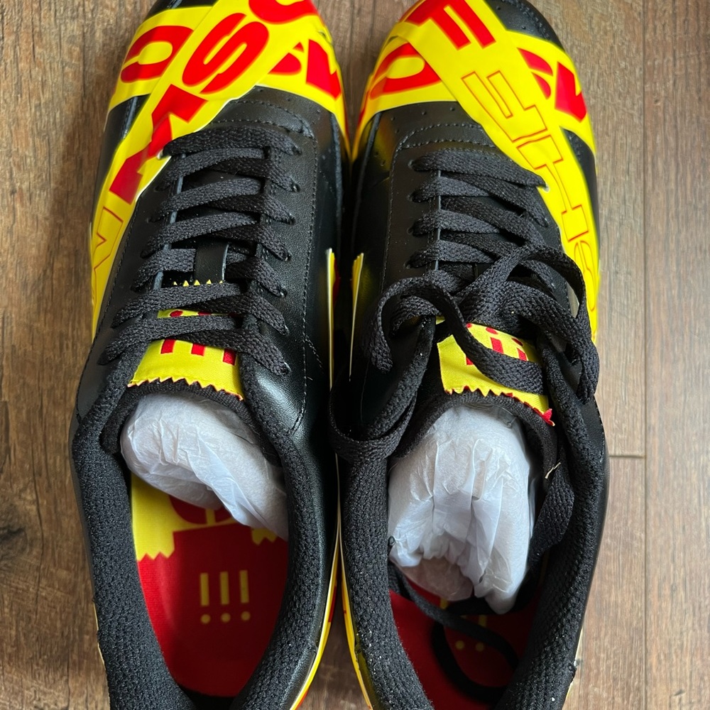 MSCHF Size 9 Black/Yellow sneakers